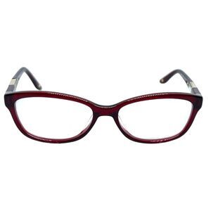 Escada Eyeglasses, Frames Only, VES 300 07FQ Ruby Red, 53-16-140, Made in Italy